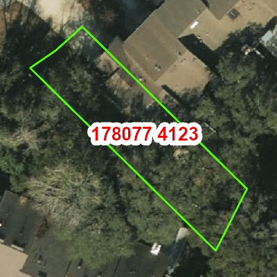 Topograhic image of property