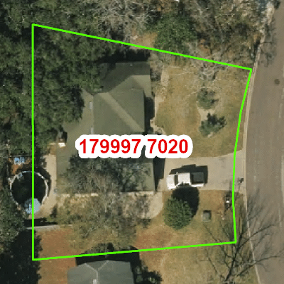 Topograhic image of property