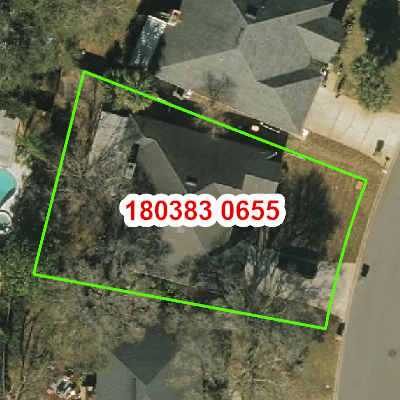 Topograhic image of property